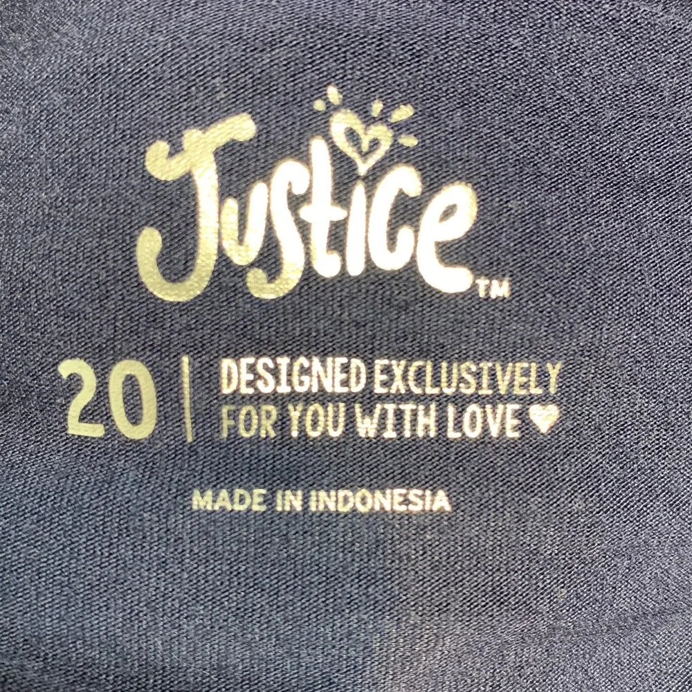 Justice Womens Graphic Top Shirt Size 20 Baloon Sun Summer Print Casual - Picture 9 of 10